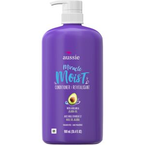 Aussie For Dry Hair Paraben-Free Miracle Moist Conditioner With Avocado & Jojoba Aussie For Dry Hair Paraben-Free Miracle Moist Conditioner With Avocado & Jojoba