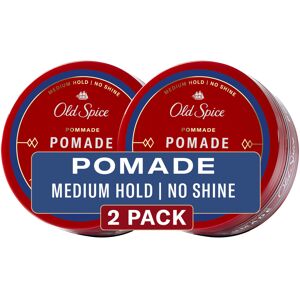 Old Spice Hair Styling Pomade for Men Medium Hold No Shine 2.22 Fl Oz Each Twi Old Spice Hair Styling Pomade for Men Medium Hold No Shine 2.22 Fl Oz Each Twi
