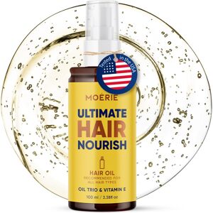 Moerie Ultimate Hair Oil for frizzy dry and damaged Hair - Deeply Nourishing Re Moerie Ultimate Hair Oil for frizzy dry and damaged Hair - Deeply Nourishing Re