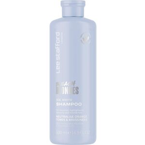 Lee Stafford Blue Toning Shampoo Bleach Blonde Ice White Collection - Corrects Lee Stafford Blue Toning Shampoo Bleach Blonde Ice White Collection - Corrects