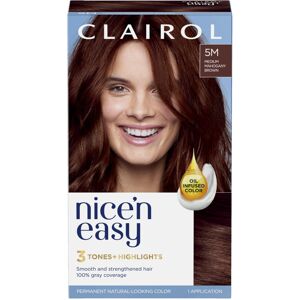Clairol Nice'n Easy Crème, Natural Looking Oil Infused Permanent Hair Dye, 5M Me Clairol Nice'n Easy Crème, Natural Looking Oil Infused Permanent Hair Dye, 5M Me