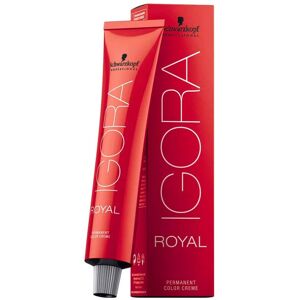 Schwarzkopf Professional Igora Royal Permanent Color Creme 1-0 Black 60 Gram Schwarzkopf Professional Igora Royal Permanent Color Creme 1-0 Black 60 Gram