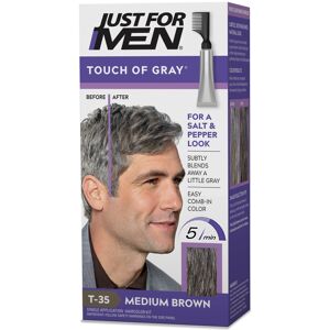 Just for Men Touch of Gray Mens Hair Color Kit with Comb Applicator for Easy Ap Just for Men Touch of Gray Mens Hair Color Kit with Comb Applicator for Easy Ap