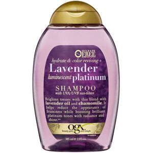 OGX Hydrate & Color Reviving + Lavender Luminescent Platinum Shampoo 13 Ounce B OGX Hydrate & Color Reviving + Lavender Luminescent Platinum Shampoo 13 Ounce B