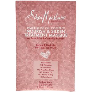 Shea Moisture Peace Rose Oil Complex Nourish & Silken Treatment Masque for Unise Shea Moisture Peace Rose Oil Complex Nourish & Silken Treatment Masque for Unise