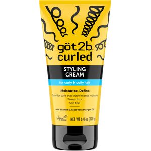 Schwarzkopf gt2b Curled Styling Cream 6oz for type 3-4 curly & coily hair good for curls Schwarzkopf gt2b Curled Styling Cream 6oz for type 3-4 curly & coily hair good for curls