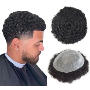 Wax Lyrical LYRICAL HAIR Afro Curl Mens Toupee Hairpiece African American Human Hair System Wax Lyrical LYRICAL HAIR Afro Curl Mens Toupee Hairpiece African American Human Hair System