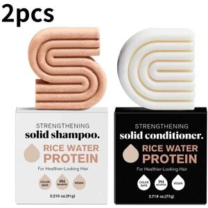 Unbranded (Rice) Strengthening Shampoo Hair Conditioner Bar Soap Rice Protein Water Rosema Unbranded (Rice) Strengthening Shampoo Hair Conditioner Bar Soap Rice Protein Water Rosema