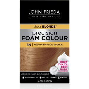 John Frieda Precision Foam Colour, Medium Natural Blonde 8N John Frieda Precision Foam Colour, Medium Natural Blonde 8N