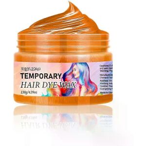 Unbranded (Orange) Temporary Hair Colour Dye Wax Washable, Non Permanent Coloured Hair Dye Unbranded (Orange) Temporary Hair Colour Dye Wax Washable, Non Permanent Coloured Hair Dye