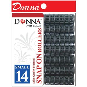 DKNY DONNA Snap on Foam Rollers Hair Curlers with Hair Clips for Hairdressing Styling DKNY DONNA Snap on Foam Rollers Hair Curlers with Hair Clips for Hairdressing Styling