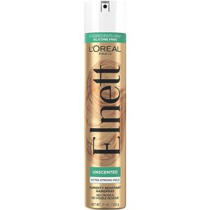 Lor? L Paris L'Oreal Paris Elnett Satin Hairspray Extra Strong Hold Unscented 11 oz; (Packagi Lor? L Paris L'Oreal Paris Elnett Satin Hairspray Extra Strong Hold Unscented 11 oz; (Packagi