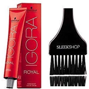Schwarzkopf Professional Igora Royal Permanent Hair Color (with Sleek Tint Brush Schwarzkopf Professional Igora Royal Permanent Hair Color (with Sleek Tint Brush