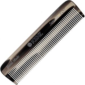 Kent Handmade Pocket Comb - 4.5"""" Fine Tooth Styling Comb for Men's Grooming Kent Handmade Pocket Comb - 4.5"""" Fine Tooth Styling Comb for Men's Grooming