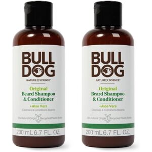 Bulldog Mens Skincare and Grooming for Men Original Beard Shampoo and Conditione Bulldog Mens Skincare and Grooming for Men Original Beard Shampoo and Conditione