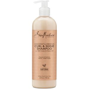 Shea Moisture SheaMoisture Shampoo Coconut and Hibiscus for Thick Curly Hair to Cleanse & H Shea Moisture SheaMoisture Shampoo Coconut and Hibiscus for Thick Curly Hair to Cleanse & H