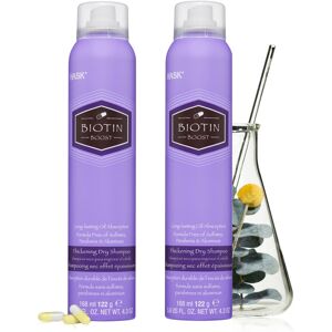 HASK Biotin Thickening Dry Shampoo Kits for all hair types aluminum free no su HASK Biotin Thickening Dry Shampoo Kits for all hair types aluminum free no su