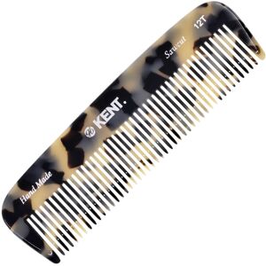 Kent 12T TW Wide Tooth Detangling Comb - Handmade Large Pocket Comb for Thick C Kent 12T TW Wide Tooth Detangling Comb - Handmade Large Pocket Comb for Thick C
