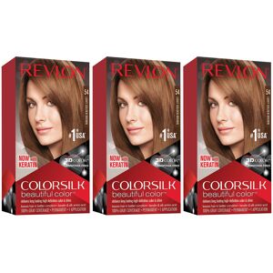REVLON Colorsilk Beautiful Color Permanent Hair Color with 3D Gel Technology & K REVLON Colorsilk Beautiful Color Permanent Hair Color with 3D Gel Technology & K
