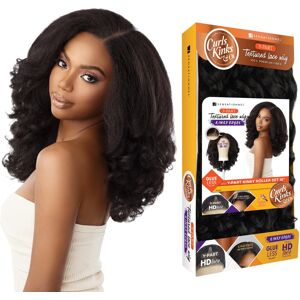 Sensationnel Curls kinksandco kinkyedges wig - kinky roller set 16 inch y part l Sensationnel Curls kinksandco kinkyedges wig - kinky roller set 16 inch y part l