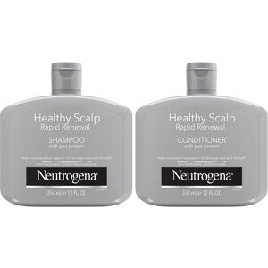 Neutrogena Healthy Scalp Rapid Renewal Shampoo & Conditioner with Pea Protein U Neutrogena Healthy Scalp Rapid Renewal Shampoo & Conditioner with Pea Protein U
