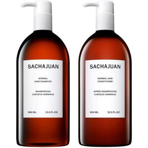 SACHAJUAN Normal Hair Shampoo & Conditioner Set Gentle Cleansing for Everyday SACHAJUAN Normal Hair Shampoo & Conditioner Set Gentle Cleansing for Everyday