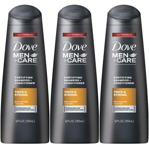 Dove Men + Care Thick and Strong Fortifying 2-in-1 Shampoo + Conditioner 12 Oun Dove Men + Care Thick and Strong Fortifying 2-in-1 Shampoo + Conditioner 12 Oun