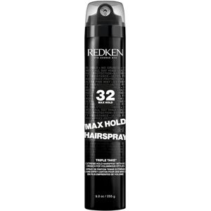 Redken Max Hold Hairspray 32 Extreme Maximum High Hold Hairspray Long-Lastin Redken Max Hold Hairspray 32 Extreme Maximum High Hold Hairspray Long-Lastin