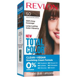 Revlon Total Color Permanent Hair Color Clean and Vegan 100% Gray Coverage Hai Revlon Total Color Permanent Hair Color Clean and Vegan 100% Gray Coverage Hai