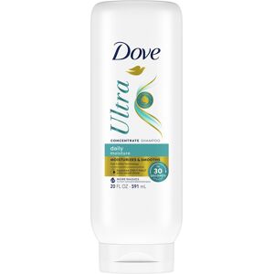 Dove Ultra Daily Moisture Concentrate Shampoo for Dry Hair Moisturizes and Smoot Dove Ultra Daily Moisture Concentrate Shampoo for Dry Hair Moisturizes and Smoot