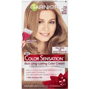 Garnier Hair Color Color Sensation Rich Long-Lasting Color Cream 7.0 Dark Garnier Hair Color Color Sensation Rich Long-Lasting Color Cream 7.0 Dark