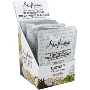 Shea Moisture SheaMoisture 100% Virgin Coconut Oil Masque 2 Ounce (12 Pieces) Shea Moisture SheaMoisture 100% Virgin Coconut Oil Masque 2 Ounce (12 Pieces)