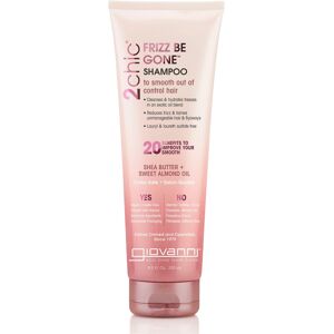 GIOVANNI 2chic Frizz Be Gone Shampoo - Anti Frizz Natural Hair Smoothing Formula GIOVANNI 2chic Frizz Be Gone Shampoo - Anti Frizz Natural Hair Smoothing Formula