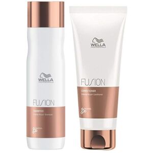 Wella Fusion Shampoo 250 ml + Conditioner 200 ml Wella Fusion Shampoo 250 ml + Conditioner 200 ml