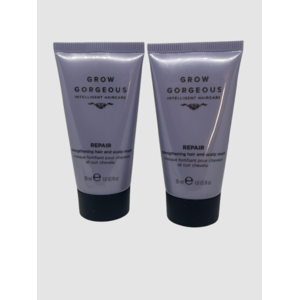 GROW GORGEOUS Repair Strengthening Hair & Scalp Mask 30ml x 2 GROW GORGEOUS Repair Strengthening Hair & Scalp Mask 30ml x 2