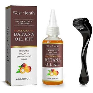 Unbranded 3pcs Hair Regrowth Serum Natural Hair Growth Oil - with roller & Batana Oil Unbranded 3pcs Hair Regrowth Serum Natural Hair Growth Oil - with roller & Batana Oil