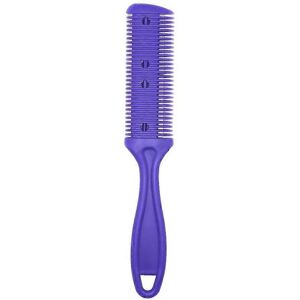 Unbranded Hair cutting comb with reversible scissors and stainless steel blade, practical Unbranded Hair cutting comb with reversible scissors and stainless steel blade, practical