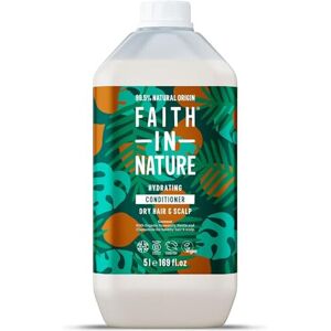 Faith In Nature Organic Coconut Conditioner, Hydrating for Dry Hair & Scalp, Veg Faith In Nature Organic Coconut Conditioner, Hydrating for Dry Hair & Scalp, Veg