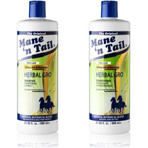 Mane 'n Tail Herbal-Gro Shampoo 27.05oz & Conditioner 27.05oz Mane 'n Tail Herbal-Gro Shampoo 27.05oz & Conditioner 27.05oz