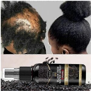 Unbranded (2pcs) Black Rice Hair Growth Spray Repairs Damage Restore Soft Hair For All Hai Unbranded (2pcs) Black Rice Hair Growth Spray Repairs Damage Restore Soft Hair For All Hai
