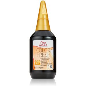 Wella Colour Fresh Semi-Permanent Hair Colour, No. 6/34 Dark Blonde Copper Gold, 0.098 Wella Colour Fresh Semi-Permanent Hair Colour, No. 6/34 Dark Blonde Copper Gold, 0.098