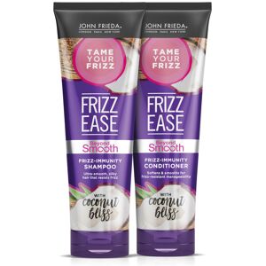 John Frieda Frizz Ease Beyond Smooth Bundle: Frizz Immunity Shampoo & Conditione John Frieda Frizz Ease Beyond Smooth Bundle: Frizz Immunity Shampoo & Conditione