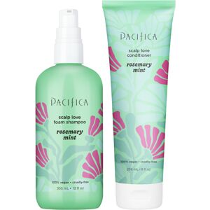 Pacifica Rosemary Mint Scalp Care Shampoo & Conditioner Set - Clean Vegan Shampoo & Condi Pacifica Rosemary Mint Scalp Care Shampoo & Conditioner Set - Clean Vegan Shampoo & Condi