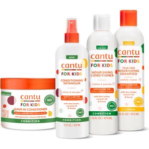 Cantu Care for Kids Haircare Regimen Set with Large Size Shampoo + Conditioner + Cantu Care for Kids Haircare Regimen Set with Large Size Shampoo + Conditioner +