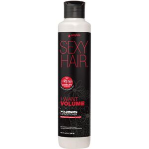 Sexy Hair SexyHair I WANT VOLUME Conditioner 10.1oz 10% More Volume Lightweight Formu Sexy Hair SexyHair I WANT VOLUME Conditioner 10.1oz 10% More Volume Lightweight Formu