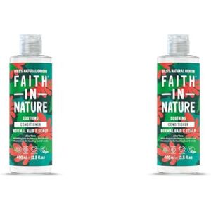 Faith In Nature Aloe Vera Conditioner, 400ml (2 Pack) Faith In Nature Aloe Vera Conditioner, 400ml (2 Pack)