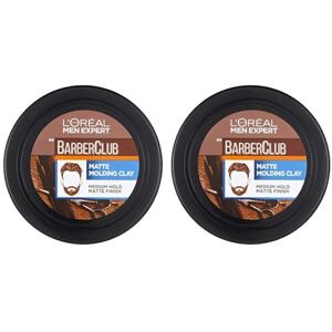 L’Oréal Paris L'Oreal Paris Men Expert Matt Clay Barber Club, Matte Molding Clay Hair Styling, L’Oréal Paris L'Oreal Paris Men Expert Matt Clay Barber Club, Matte Molding Clay Hair Styling,