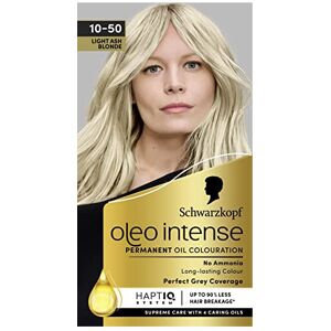 Schwarzkopf Oleo Intense 10-50 Light Ash Blonde, Permanent Oil Colour Schwarzkopf Oleo Intense 10-50 Light Ash Blonde, Permanent Oil Colour