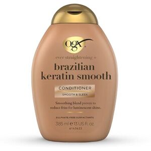OGX Brazilian Keratin Smooth Conditioner for Dry Hair, 385ml OGX Brazilian Keratin Smooth Conditioner for Dry Hair, 385ml