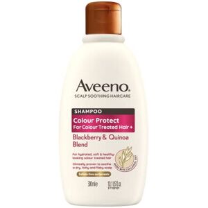 Aveeno Colour Protect Blackberry and Quinoa Scalp Soothing Shampoo for Colour Tr Aveeno Colour Protect Blackberry and Quinoa Scalp Soothing Shampoo for Colour Tr